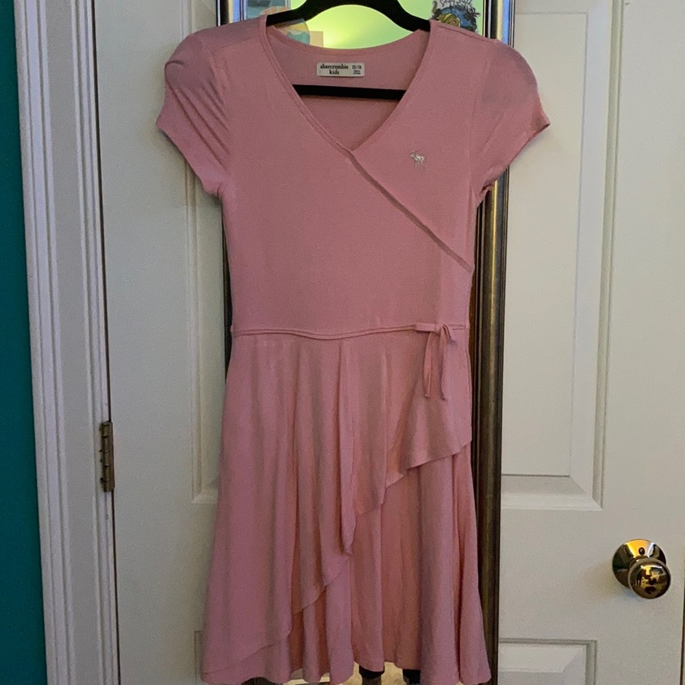 Girls pink Abercrombie Kids Dress